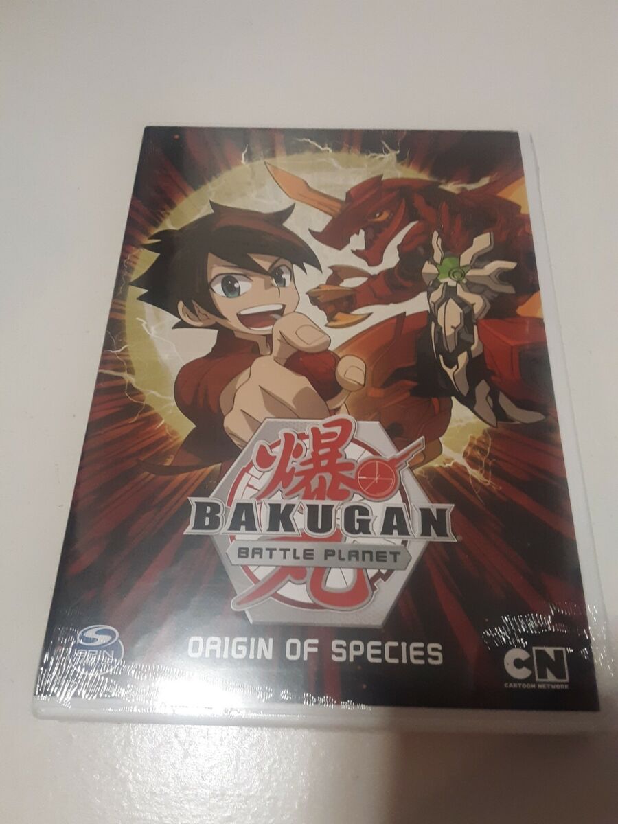 BAKUGAN BATTLE PLANET Origin of SPECIES 1&2 ~ NEW DVD Cartoon Network CN  ANIME 883929695829