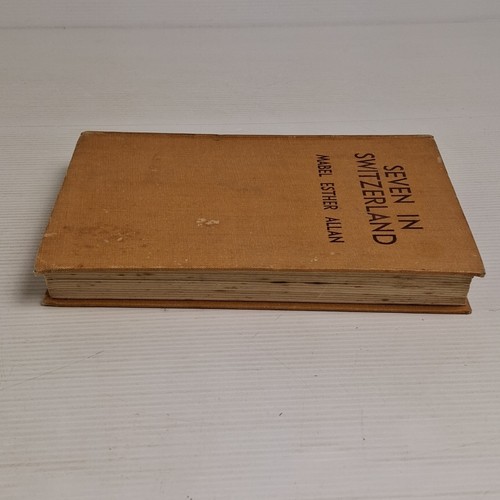 Seven in Switzerland Mabel Esther Allan HC Vintage Fiction Book Illustrated - Picture 14 of 15
