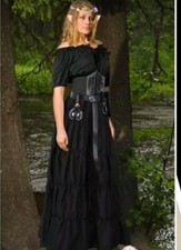 Ramede 9 Pcs Elf Dresses for Women Victorian Renaissance Costume Medieval Sz. Lg