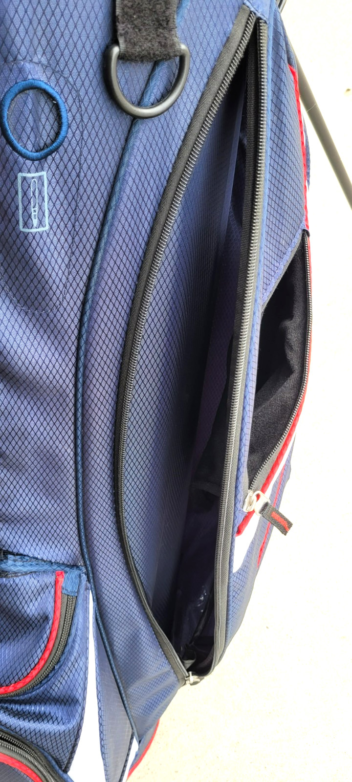 CLUB CHAMP Ultra-Lite 7-Way Golf Stand Bag with Dual Carry Straps & Rain Cover