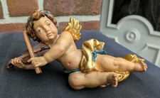 Schwebener Engel Putte  / Keramik ca. 22 cm groß EINZELSTÜCK Schutzengel