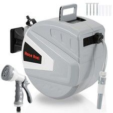 Wasserschlauchtrommel Automatik 20M/30M Schlauchaufroller Autow&auml;sche Schlauch
