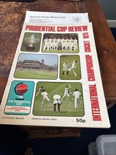 Prudential Cup Review 1975