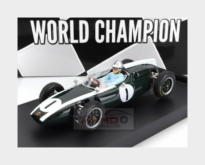 1:43 BRUMM Cooper F1 T53 #1 WC Winner British Gp 1960 Brabham +Figure R300-CH MM