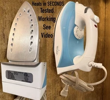 Rival Iron Dry & Steam Adjustable Temp Light Weight Iron GCRVSW-100/147225