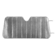 Large 63 X 28.5 Inch Heavy-duty Silver Accordion Fold Car Windshield Sun Shade