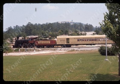 sl11  Original slide 1970's  Railroad Train RR Stone Mountain 701a