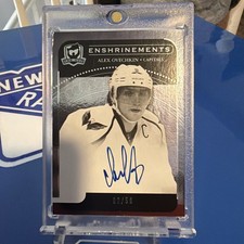 2011-12 Upper Deck The Cup Dual Enshrinements Ovechkin Auto 2/50