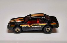 1985 Hot Wheels Mustang Svo In Black - Fox Body - Free Shipping 1985 Hot Wheels Mustang Svo In Black - Fox Body - Free Shipping
