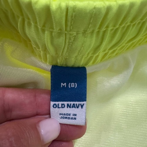 Old Navy Boys' Size 8 Neon Yellow Neon Orange Swim Trunks - Picture 4 of 6