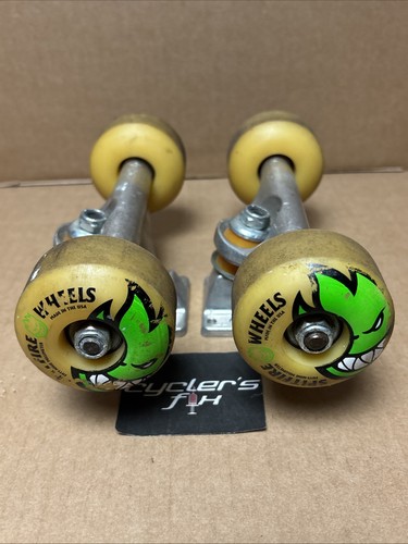 Independent Truck Co 139 Polished STG 11 Skate Trucks 8" w/ Spitfire 59mm Wheels