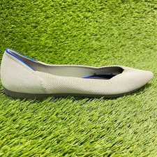 Rothy's The Flat Womens Size 9 Gray Casual Classic Slip On Ballet Flats Shoes