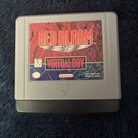 Red Alarm (Nintendo Virtual Boy) - cartridge only - TESTED Great Condition