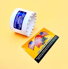 2-3/8" Carbide Grit Hole Saw 2-3/8" Holesaw Edge Lifetime Warranty DrillHog USA 