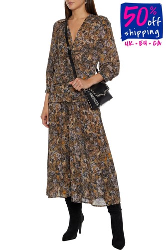 Robe Combinaison Maxi En Lin écru - Volants, Ceinturée - Taille FR40 (UK12/US10) - Marque Lisa Marie Fernandez - Occasion Parfait état