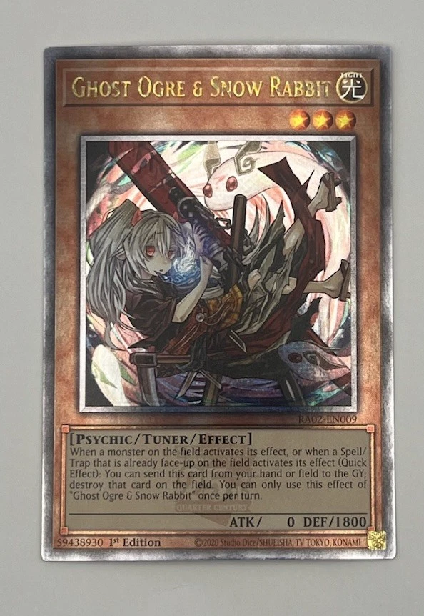 Ghost Ogre & Snow Rabbit Yu-Gi-Oh! TCG Secret Rare Individual
