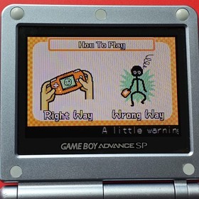 WarioWare: Twisted! Game Boy Advance Nintendo GBA Authentic Saves Rumble Working