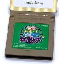 Pokemon Green ver. Nintendo Gameboy GB Japanese Cartridge Tested Game boy