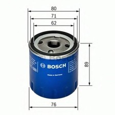 BOSCH Oil Filter 0 451 103 261 OE FH1 003