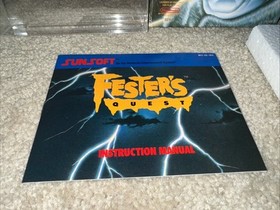 Fester's Quest for NES Nintendo completo di scatola CIB - ottime condizioni