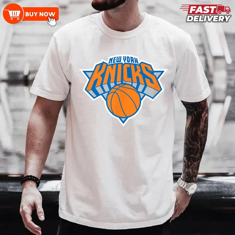 NUEVA Camiseta de Fútbol NBA con Licencia de los New York Knicks - Multicolor, S-5XL Foto 2 de 4