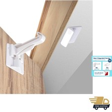 Invisible Cabinet Locks Kids Safety No Drilling Secure 10 Pack