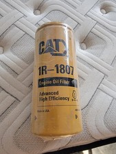 Cat 1r1807 Advanced Efficiency Lubeengine Oil Filter Spin On 9 Micron For He...