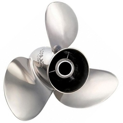 Solas Rubex NS3 9531-140-19 Stainless Steel 3 Blade Propeller RH 14 x 19 Pitch