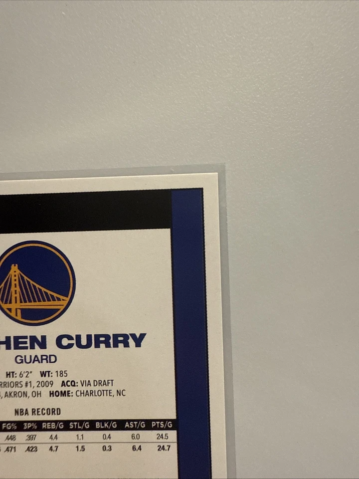 2025-26 Topps Basketball 45th Anniversary 1980 Stephen Curry Red Foil /5 🔥 🔥 - Image 4 of 4