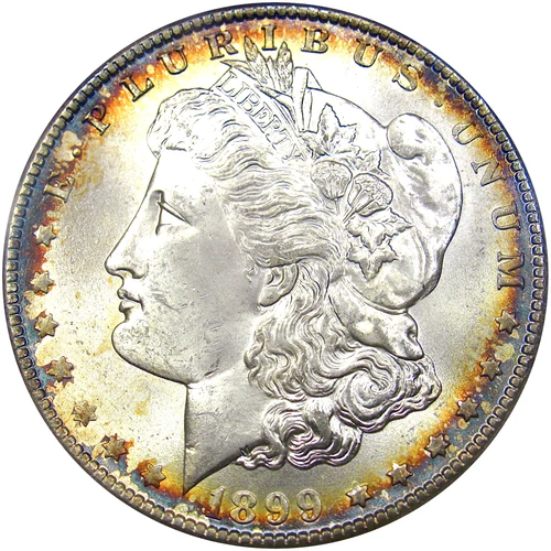 1899-O $1 PCGS MS65 MORGAN SILVER DOLLAR ~ GORGEOUS COLOR & STRIKE!
