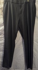 Nine West Mid Rise Barely Bootcut Dress Pants, black, Size 16