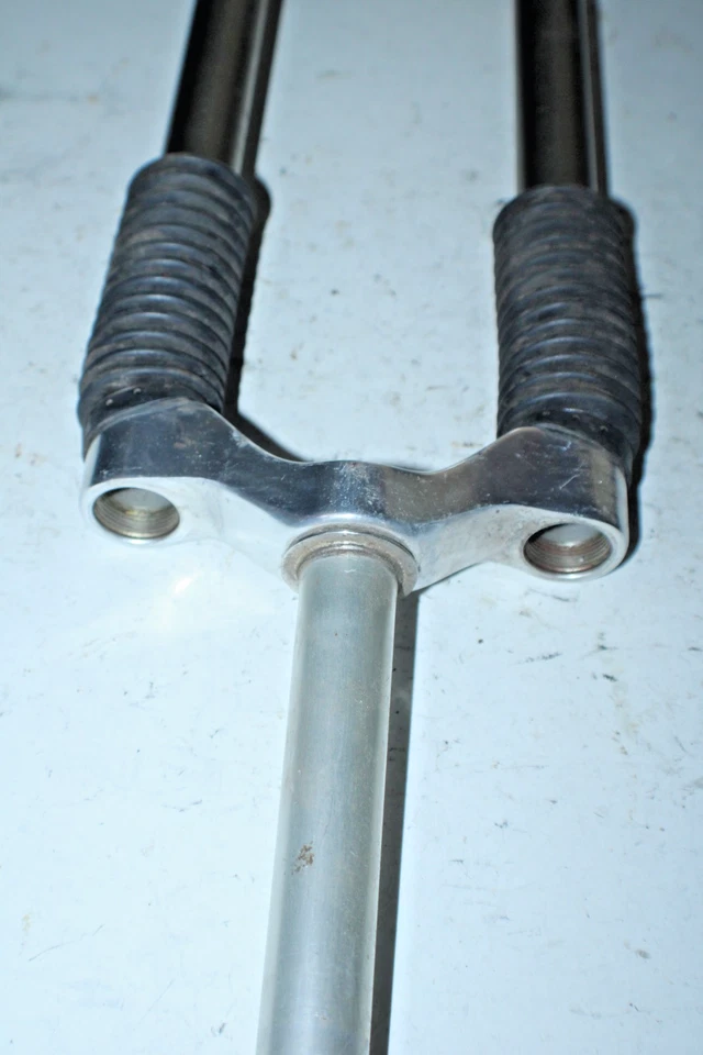 Upper Suspension MTB Fork 26" 1" Threadless 190mm Silver 290mm Arms USA Shipper! - Image 4 of 4