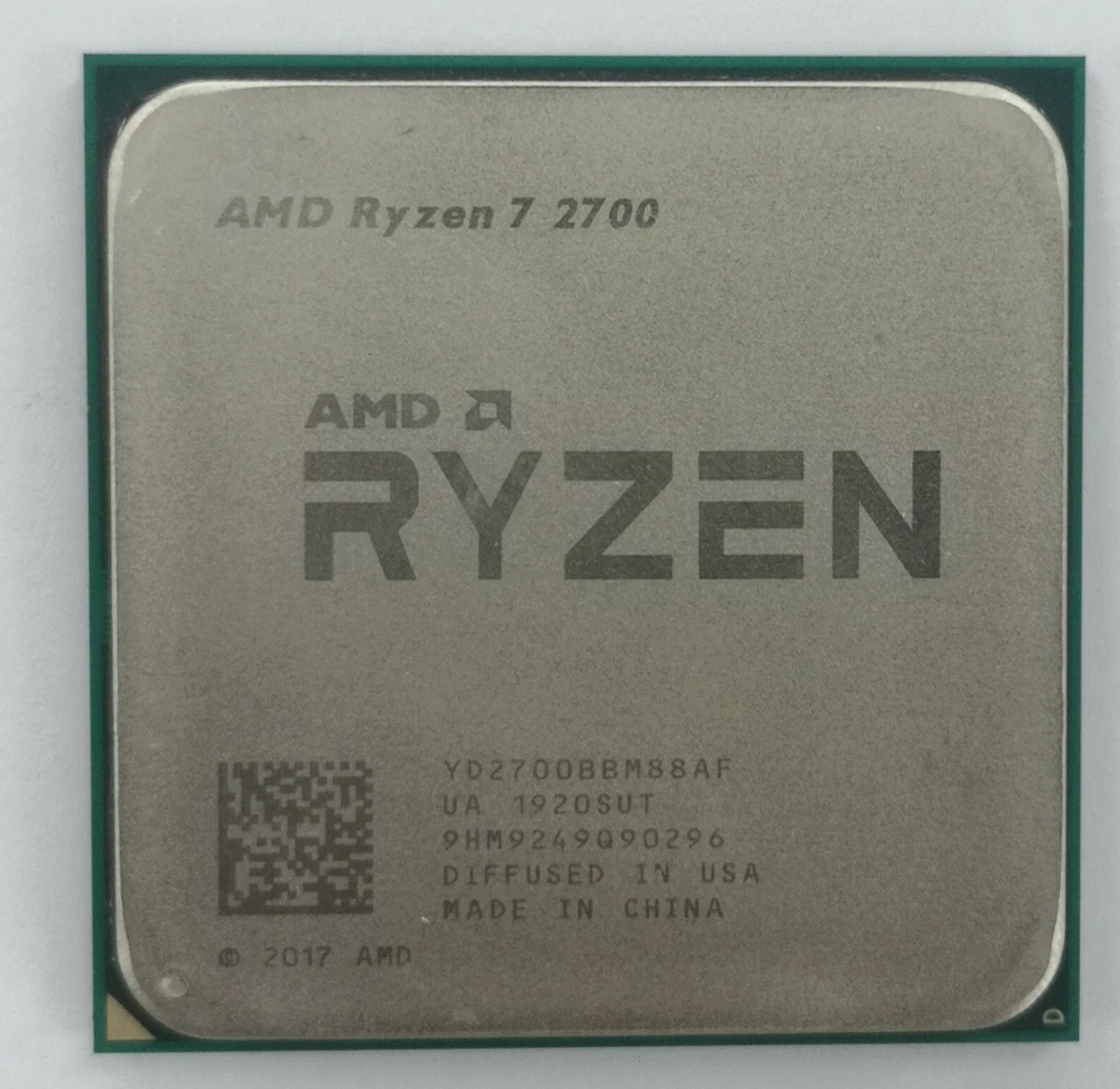 Ryzen 7 AMD Ryzen 7 2700 Processor Model Computer Socket AM4