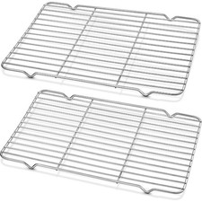 Stainless Steel Cooling and Baking Rack Set o...