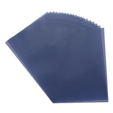 Papel vegetal de colores 40 hojas azul profundo 8.3" x 5.9" para imprimir