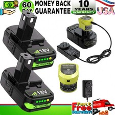 3.0/3.5Ah P107 Battery For RYOBI P108 18V One Plus High Capacity Li-ion Battery