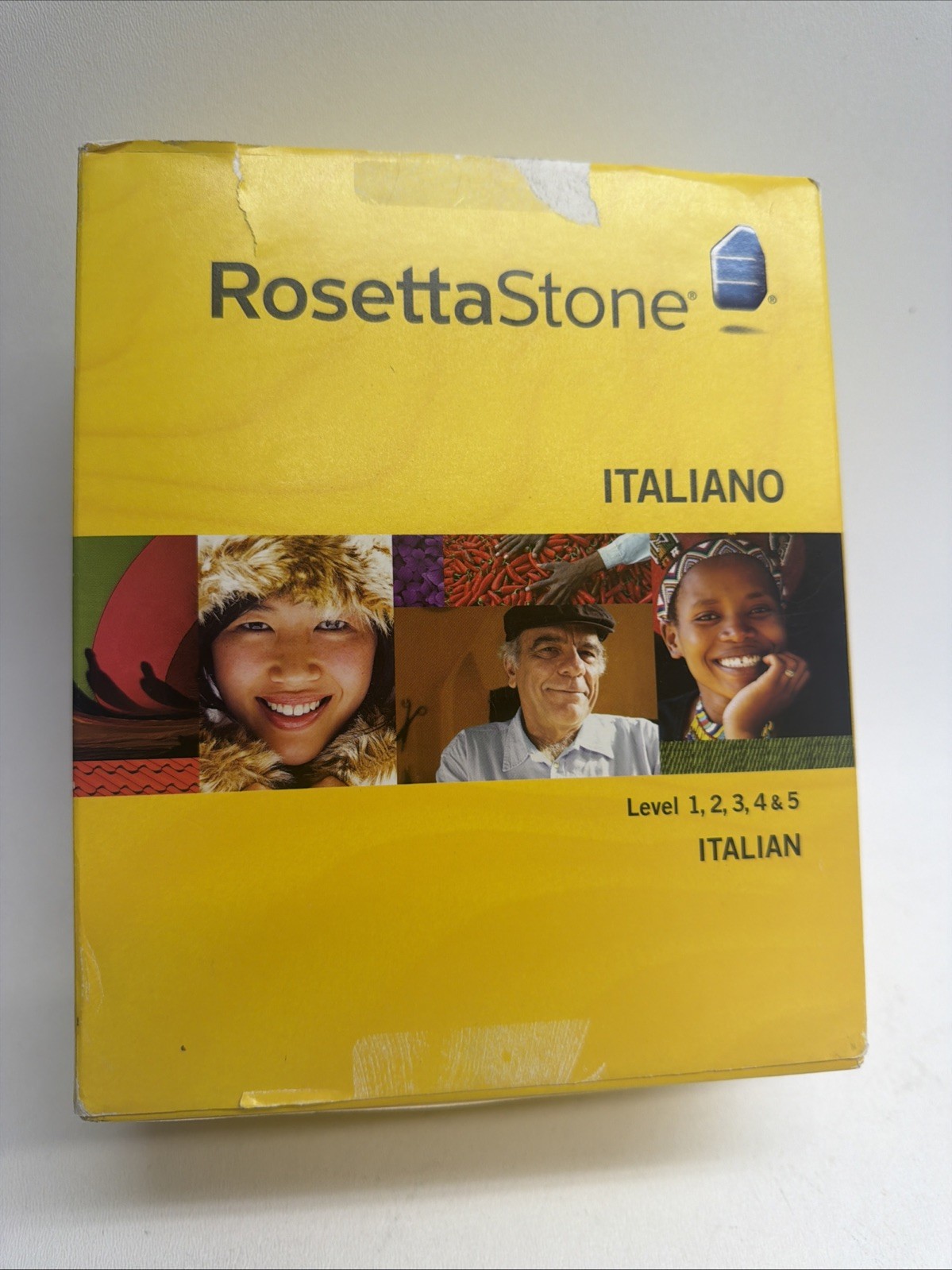 ITALIAN Rosetta Stone Italiano Level 1 - 5, Lightly Used Excellent Condition