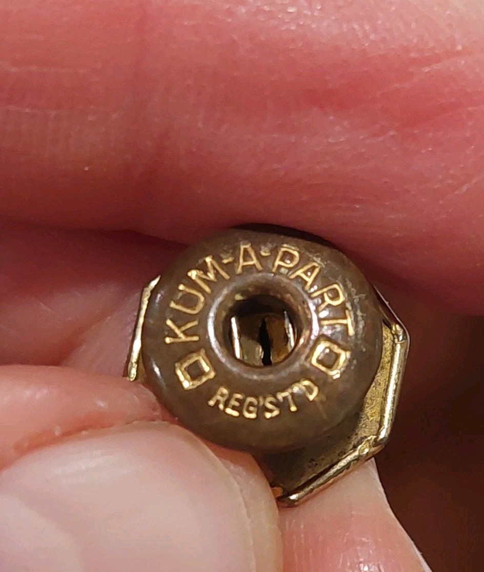 1920s Art Deco Baer & Wilde “KUM-A-PART" SNAP CUF… - image 7