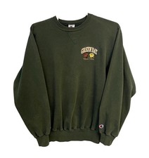 Vintage 90s Champion Green Bay Packers Crewneck Sweatshirt XL Green Made in USA