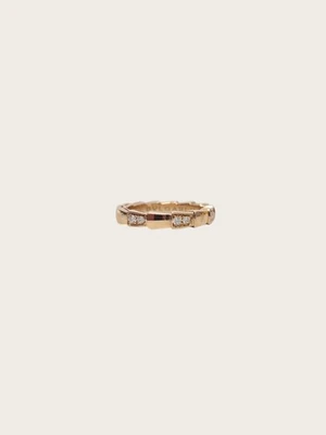 Bulgari Roségold Demi Pavé Serpenti Viper Band Ring 154491654 - Bild 1 von 4