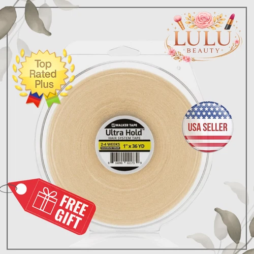 WALKER TAPE Ultra Hold - 1" X 36 Yds, Roll Support Tape Wig, Double-Sided!