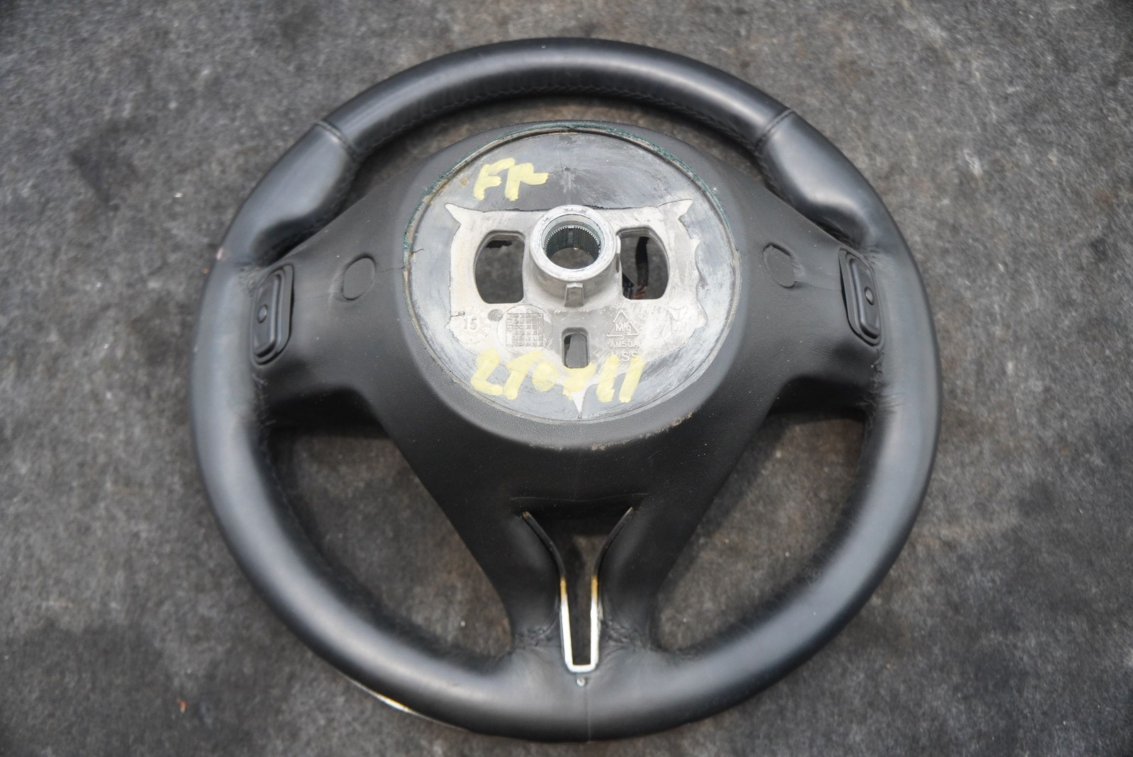 Driver Steering Wheel Leather Wood 670044606 Maserati Quattroporte M156 *Note*