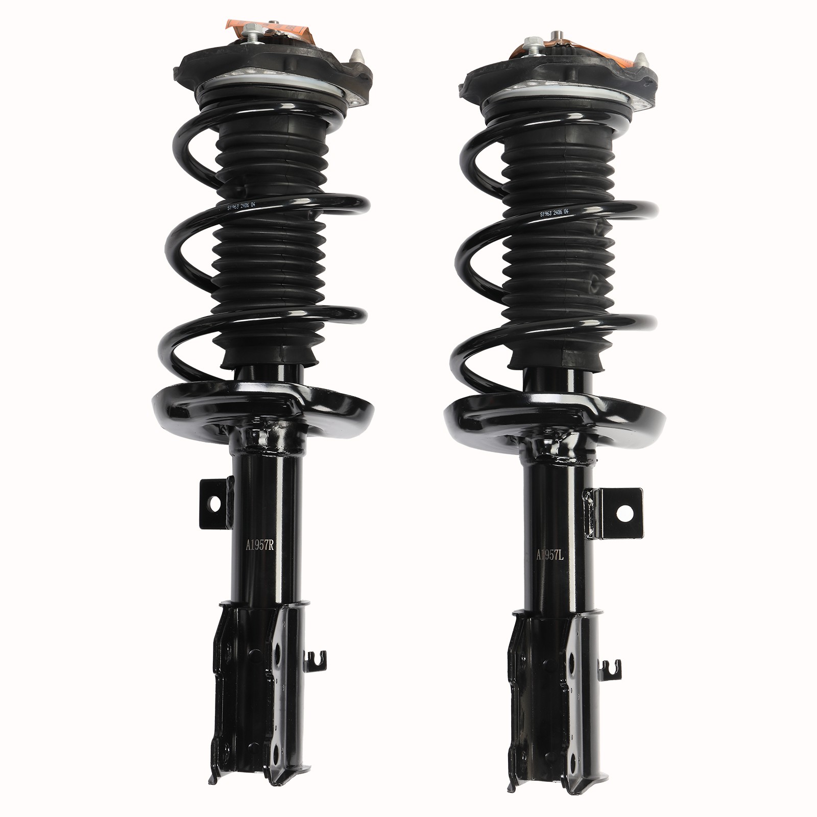Front Complete Strut Coil Springs Pair 2 for 2016-2018 2019 Chevy Cruze 1.4L