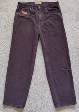 Empyre Corduroy Skater Pants Mens Size 30 Relax Wide Leg Brown Actual 32"x 28"