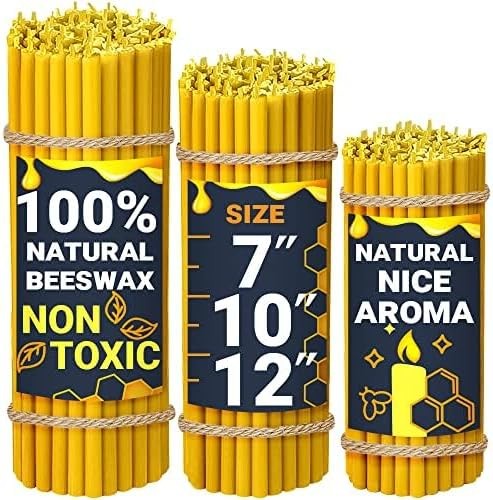 15pcs 7" Deep Yellow Honey Scent Eco-friendly Cake