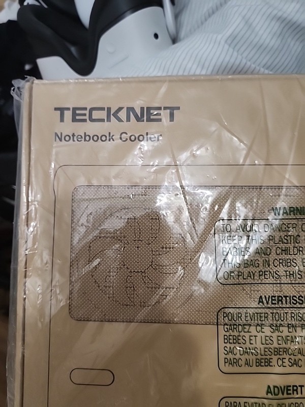 TECKNET Laptop Cooling Pad - 12"-15.6" Laptop Cooler, Powerful Cooler and Ultra