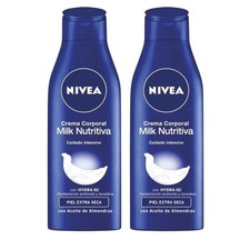 2 pack NIVEA Crema hidratante para rostro, manos y corporal 13FL  400ML