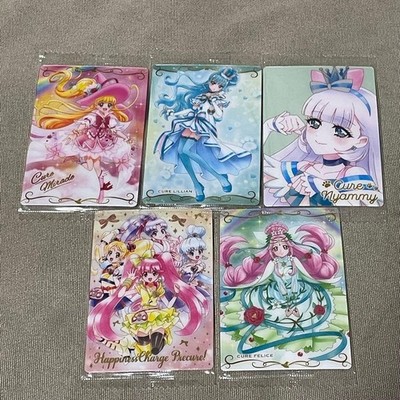 Precure Oblate Karten Lot Heilung Nyammy Rinrin Miracle Felice HappinessCharg...