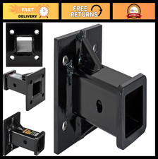 Heavy-duty Bolt-on Receiver Tube For Pintle Hitch Plates 2 Receiver 20k Lb Mg