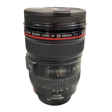Canon EF L 24–105mm f/4 IS USM Lens Image Stabilized w/ Tiffen UV Protector